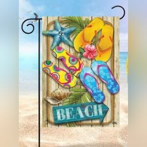 Summertime Garden Flag